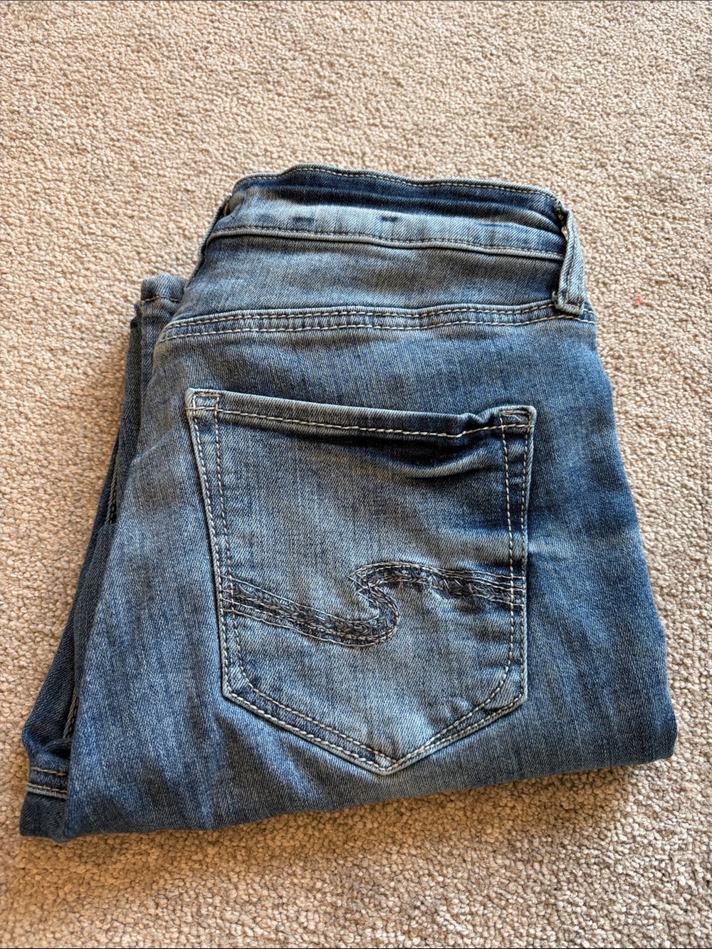 Silver Jeans Women's Medium Blue Skinny Jeans